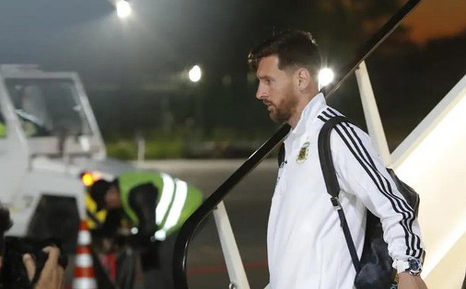 Messi trong một lần hội quân cùng ĐT Argentina