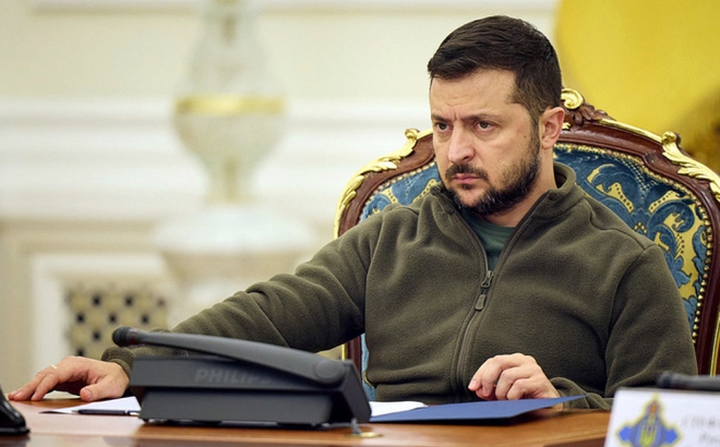 Tổng thống Ukraine Volodymyr Zelensky. Ảnh: AFP