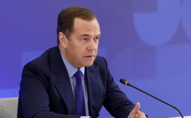 Phó Chủ tịch Hội đồng An ninh Liên bang Nga Medvedev. Nguồn: Rianovosti