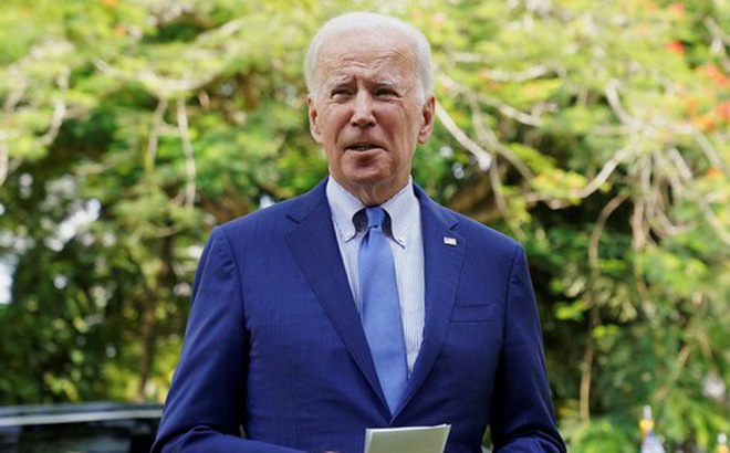 Tổng thống Mỹ Joe Biden tại Bali, Indonesia, ngày 16-11 - Ảnh: REUTERS