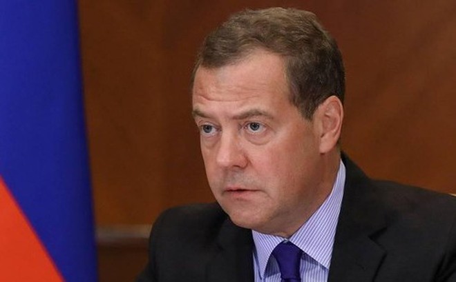 Phó Chủ tịch Hội đồng An ninh Quốc gia Nga – Dmitry Medvedev. Ảnh: Tass