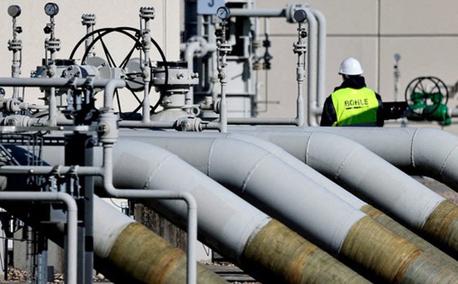 Các ống dẫn khí đốt tại cơ sở thuộc đường ống Nord Stream 1 tại Đức - Ảnh: REUTERS