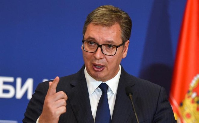 Tổng thống Serbia Aleksandar Vucic. Ảnh: Reuters