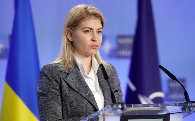 Phó Thủ tướng phụ trách hội nhập châu Âu của Ukraine Olha Stefanishyna. Ảnh: EPA
