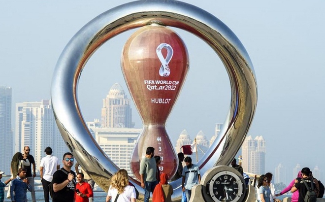 World Cup 2022 tại Qatar. (Ảnh: AFP)