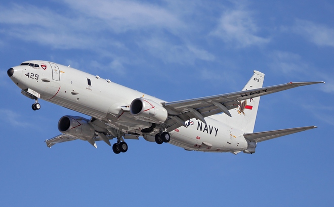 Máy bay tuần tra chống ngầm P-8A Poseidon. Ảnh: Wikipedia