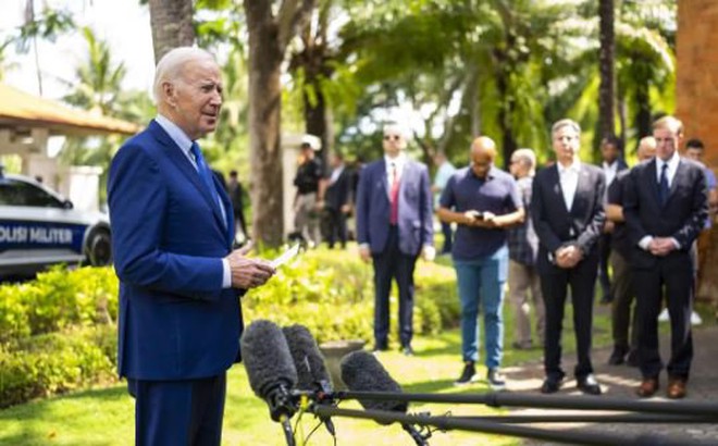 Tổng thống Mỹ Joe Biden. Ảnh: AP