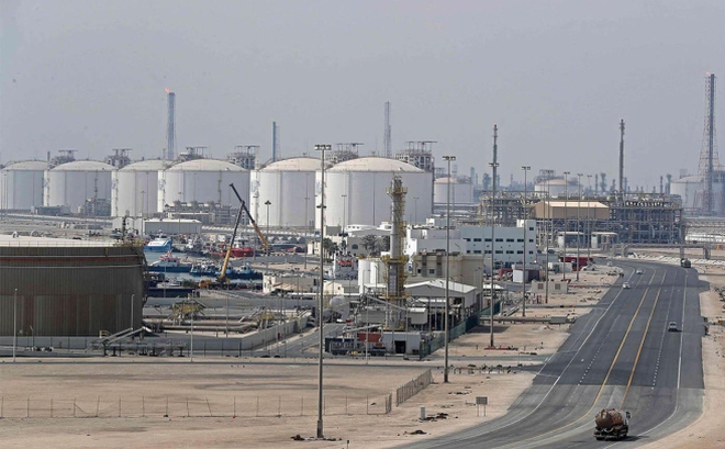 Ras Laffan, địa điểm sản xuất LNG chính của Qatar. Ảnh: AFP