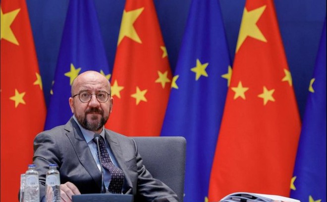 Chủ tịch Hội đồng châu Âu Charles Michel. (Ảnh: Reuters)