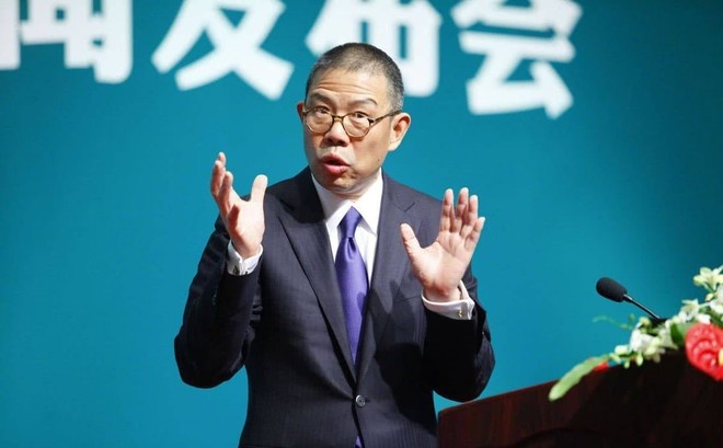 Ông Zhong Shanshan, nhà sáng lập Nongfu Spring, đứng đầu danh sách người giàu có ở Trung Quốc năm nay. Ảnh: Weibo