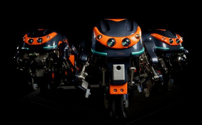 Robot nhện SPD1 là giải pháp hiệu quả để bổ sung lao động cho việc kiểm tra nước thái - Ảnh: TMSUK