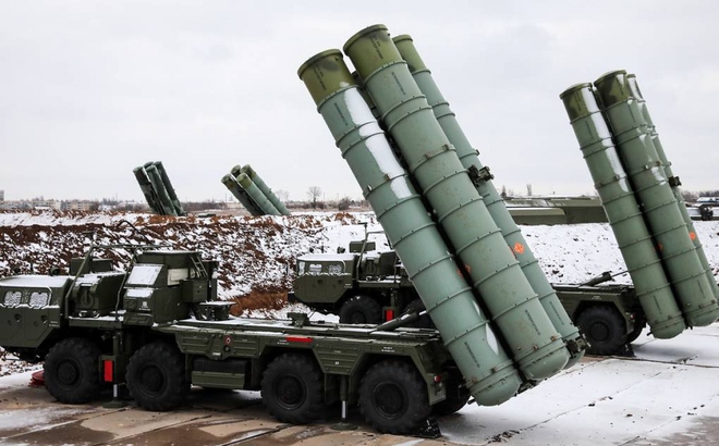 Hệ thống S-400. Ảnh: TASS