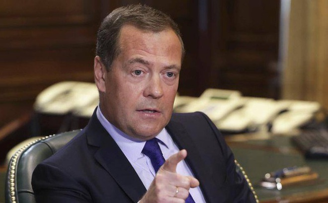 Cựu tổng thống Nga Dmitry Medvedev - Ảnh: AFP