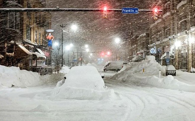 Đợt mưa tuyết gần đây nhất ở Mỹ đã khiến gần 50 người thiệt mạng. Ảnh: AFP.