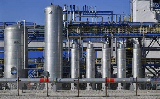 Một nhà máy lọc dầu của Nga ở vùng Amur. Ảnh: TASS/