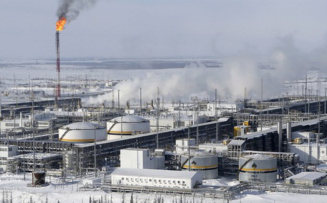 Cơ sở lọc dầu Vankorskoye thuộc sở hữu của Tập đoàn Rosneft ở phía bắc tỉnh Krasnoyarsk (Nga) - Ảnh: REUTERS