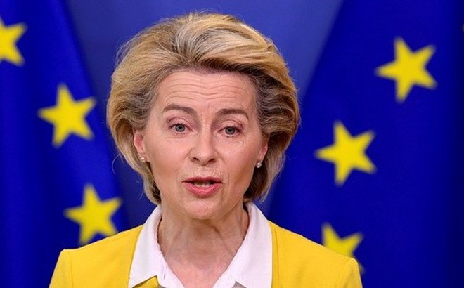 Chủ tịch Ủy ban châu Âu (EC) Ursula von der Leyen khẳng định IRA có thể tạo ra thế cạnh tranh bất lợi cho châu Âu. Ảnh: Reuters