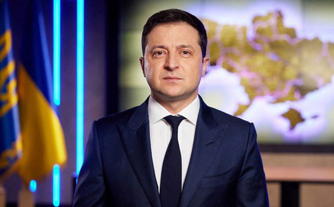 Tổng thống Ukraine Volodymyr Zelensky - Ảnh: REUTERS