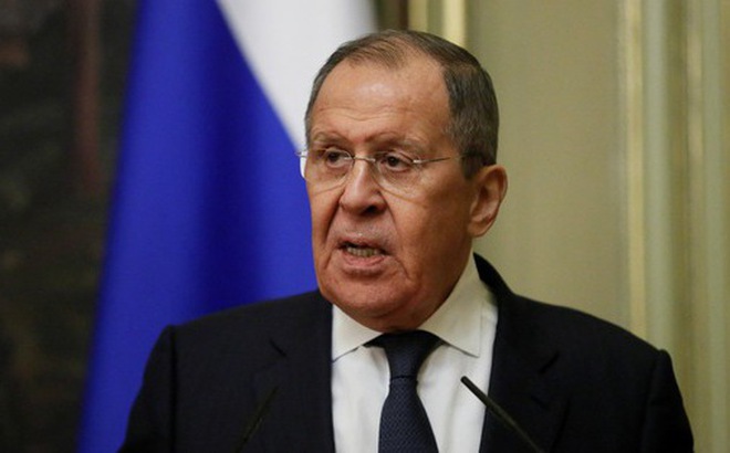 Ngoại trưởng Nga Sergei Lavrov - Ảnh: REUTERS