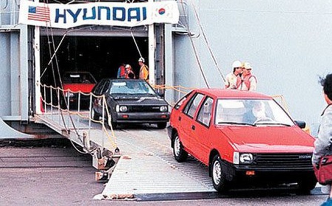 Cách đây 36 năm, Hyundai đã xuất khẩu những chiếc xe đầu tiên sang Mỹ và mang về thành công rực rỡ.