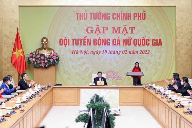 Thủ tướng Phạm Minh Chính: Tôi gọi các nữ tuyển thủ là những “cô gái kim cương” - Ảnh 7.