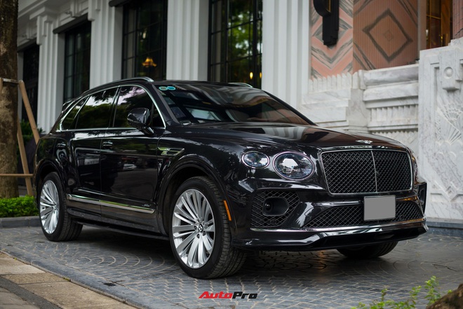 Cận cảnh Bentley Bentayga Speed 2022 đầu tiên tại Việt Nam - SUV siêu sang cho fan tốc độ - Ảnh 1.