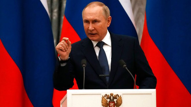 Tổng thống Putin đã đưa ra dự đoán từ sớm về thế giới đa cực. Ảnh: Sky News