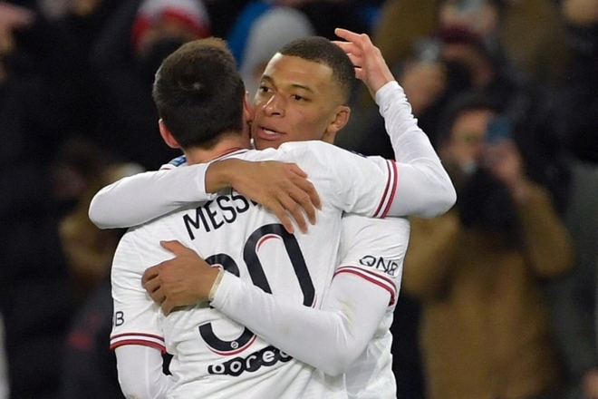 Messi kiến tạo cho Mbappe ghi bàn, PSG thắng Rennes ở phút 90+3 - Ảnh 8.