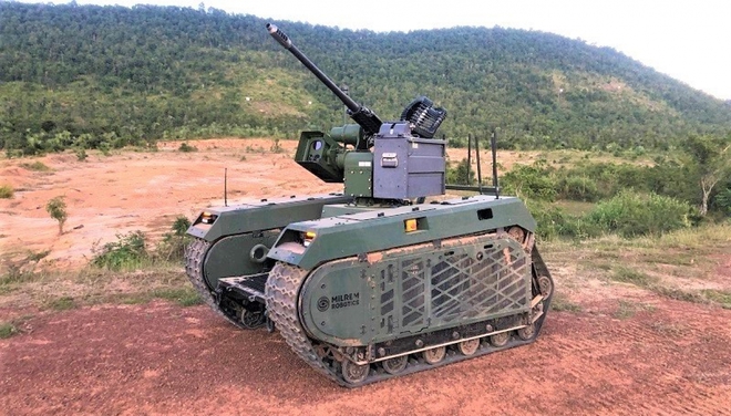 Quân đội Hoàng gia Thái Lan thử nghiệm robot chiến đấu của Estonia - Ảnh 2.