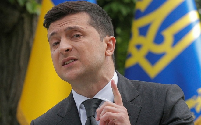 Tổng thống Ukraine Zelensky. Ảnh: Financial Times.