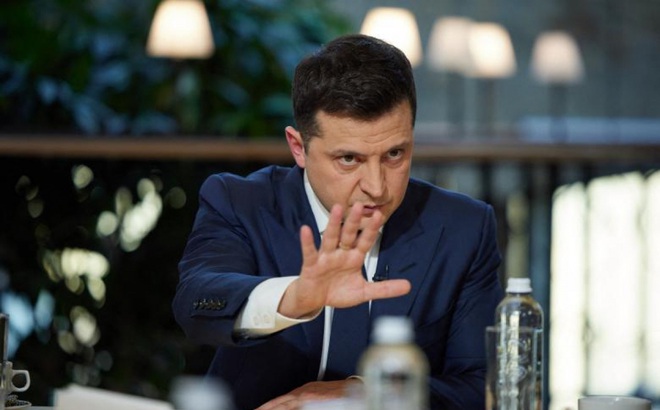 Tổng thống Ukraine Volodymyr Zelensky. Ảnh: AFP