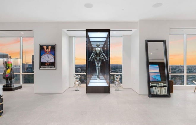 Bên trong căn penthouse đầy nghệ thuật giá 22,5 triệu USD của The Weeknd - Ảnh 7.