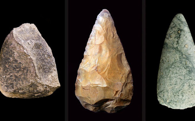 Các công cụ đá thời tiền sử - Ảnh: History