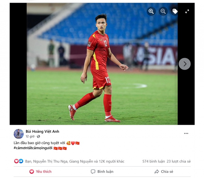 Dàn sao ĐT Việt Nam phấn khích sau trận thắng ĐT Trung Quốc - Ảnh 9. Dàn sao ĐT Việt Nam phấn khích sau trận thắng ĐT Trung Quốc - Ảnh 9.