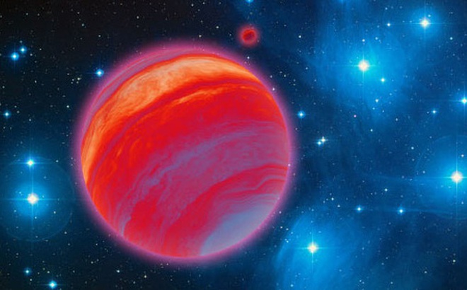 Sao lùn nâu - Ảnh đồ họa từ Sci-News