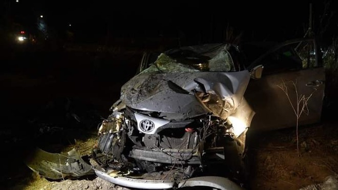 Hiện trường &aacute;m ảnh vụ tai nạn &ocirc; t&ocirc; lao xuống hố s&acirc;u ở B&agrave; Rịa - Vũng T&agrave;u - Ảnh 4.