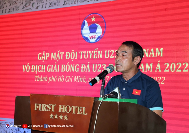 Lãnh đạo LĐBĐVN gặp mặt chúc mừng ĐT U23 Việt Nam vô địch giải U23 Đông Nam Á 2022 - Ảnh 3.