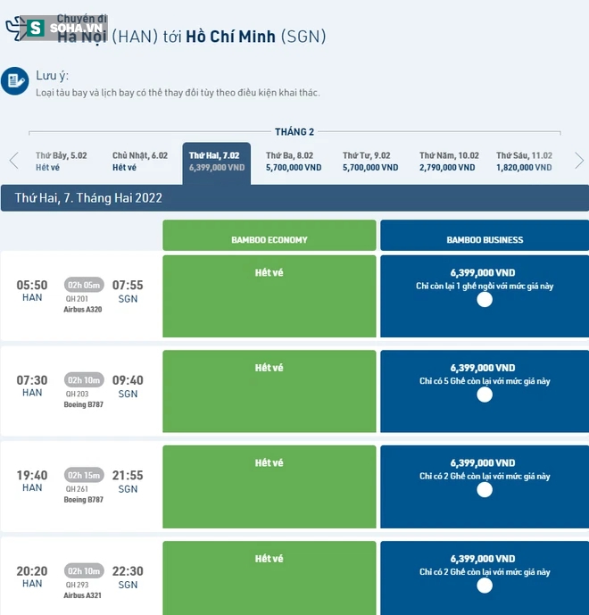 Giá vé máy bay cao kỷ lục sau Tết: Vé phổ thông bay màu, vé hạng sang cả chục triệu đồng - Ảnh 4.
