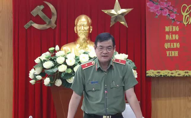 Thiếu tướng Lê Hồng Nam phát biểu chỉ đạo