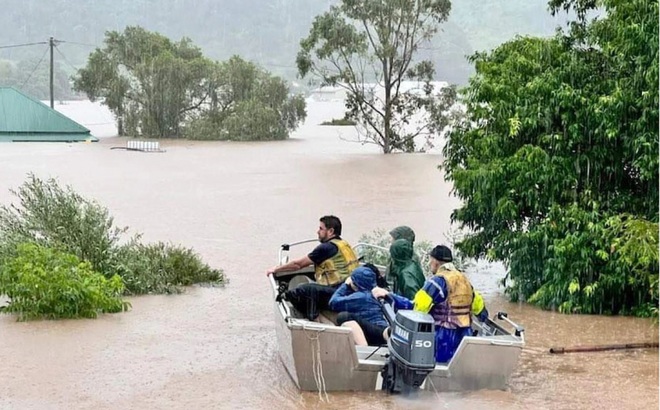 Diện tích bị lụt lội sẽ tiếp tục lan rộng tại Australia trong những ngày tới. Nguồn: Sue Higginson