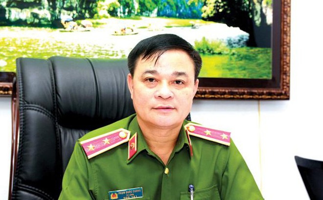Trung tướng Phạm Quốc Cương.