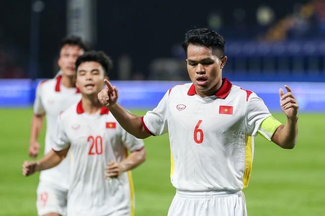 U23 Việt Nam tạo điểm nhấn đặc biệt tại V-League 2022 trước thềm Siêu giải đấu - Ảnh 1.