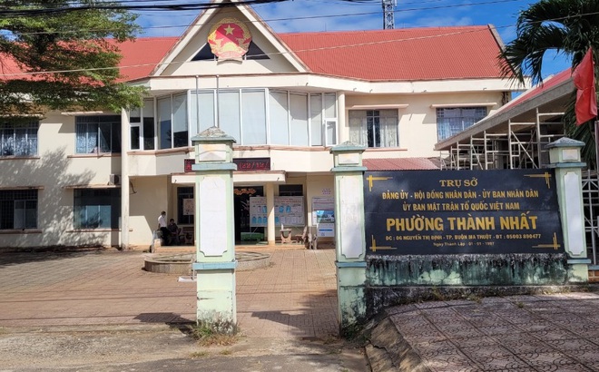 UBND phường Thành Nhất.