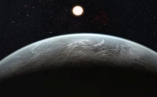 Cảnh quan trên Trái Đất α-Cen giả thuyết - Ảnh đồ họa từ ESO