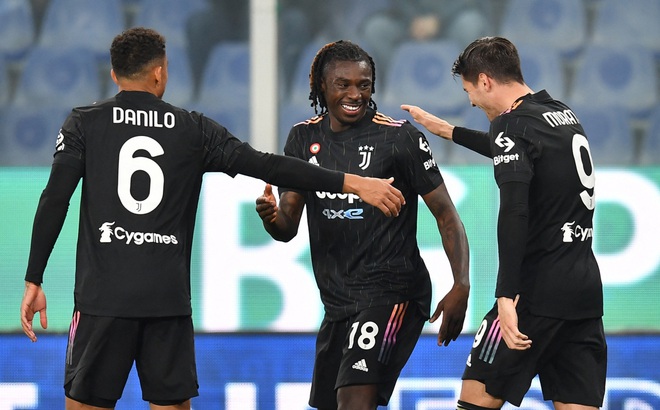 Juventus vượt qua Sampdoria với tỷ số 3-1. (Ảnh: Reuters).