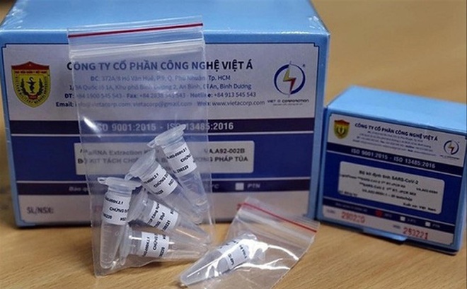 Bộ kit test của Công ty Việt Á