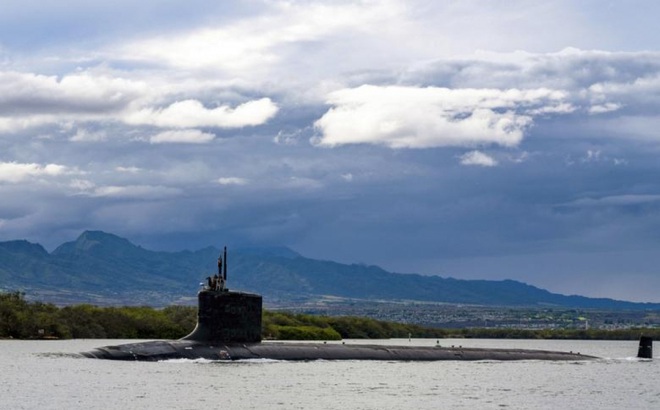 Tàu ngầm tấn công lớp Virginia USS Missouri của Hải quân Mỹ ở Hawaii ngày 1/9/2021. Ảnh: NYTimes