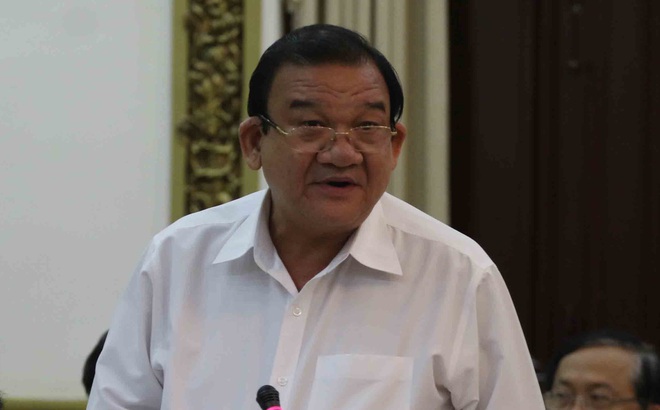 Giám đốc Sở LĐ-TB&XH TP.HCM Lê Minh Tấn phát biểu trong một cuộc họp. Ảnh: Vietnamnet