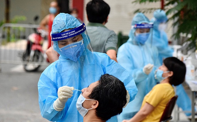 Xét nghiệm Covid-19, ảnh minh hoạ.
