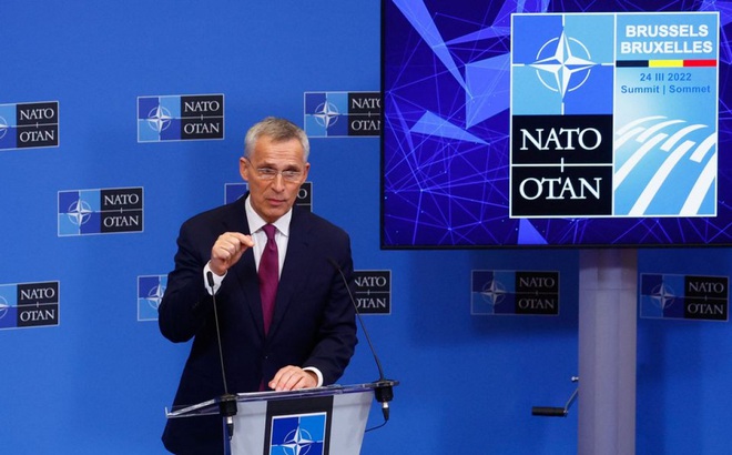 Tổng thư ký NATO Stoltenberg. Ảnh: Reuters